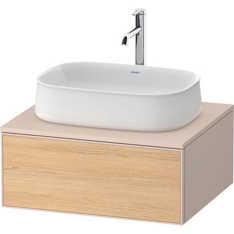 Base de lavabo de consola Duravit Zencha, 650x550x281mm, 1