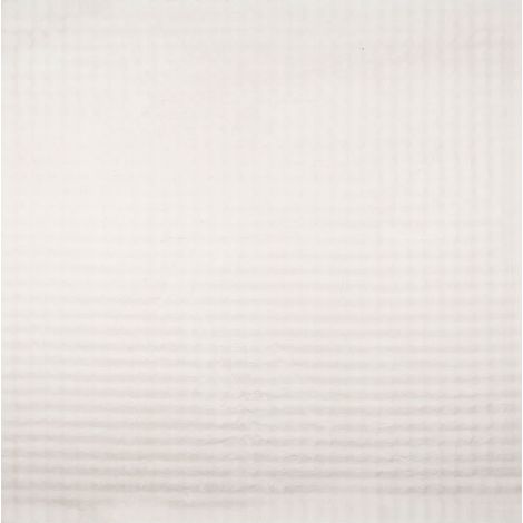 Tapis de surface Carré SIROLO Crème 120 x 120 cm Polyester