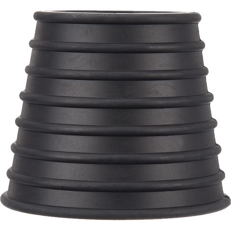 Accesorios de estabilización para sombrillas: taco de cuña de 38 mm, soporte de mesa/base de aluminio, inoxidable y antivuelco, sistema de seguridad contra la fricción del viento, material de goma neg (1/5)