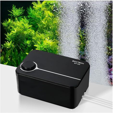 Pompe à air Ultra silencieuse pour Aquarium, la Pompe à air Peut répondre aux Trois exigences, silencieuse, Faible Vibration et suffisamment d'oxygène (1/5)