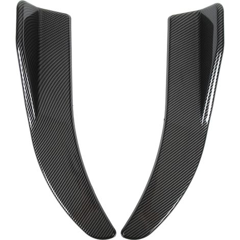 Aileron de coffre universel 41,5cm, 2 pièces, style carbone, réduit la résistance au vent, spoiler arrière pour voitures. (1/5)