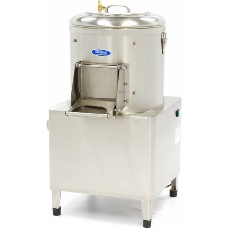 Machine à éplucher les pommes de terre - 15 kg - 300 kg / h - Maxima (1/2)