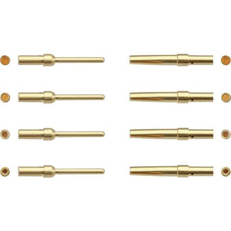N/A à sertir HARTING 09670005576 AWG min.: 26 - AWG max.: 22 doré 1 pc(s) (1/4)