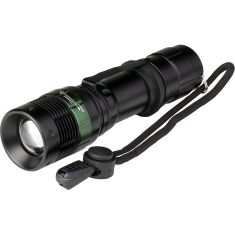 POLYPOOL Torcia led 3w alluminio c/fuoco regolabile,200 lum (1/4)
