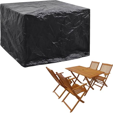 Gartenmöbel-Abdeckung 8 Ösen 122x112x98 cm