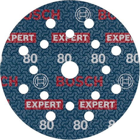 Bosch Sanding sheets EXPERT O780 Foil Sanding Disc 125 mm G80 2608902409 (1/4)