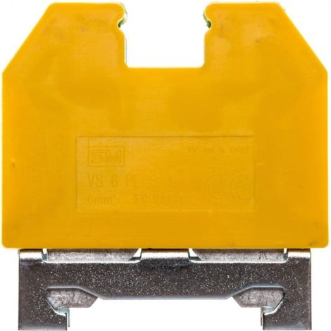 Schutzgewindeschienenverbinder 6mm2 grün-gelb VS 6 PE 003901497