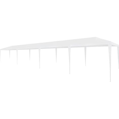 Carpa para fiestas PE blanca 3x12 m vidaXL