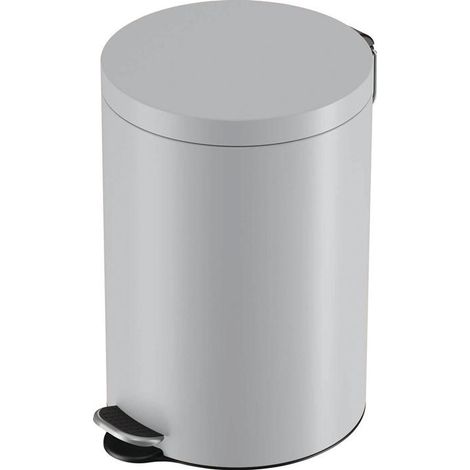 HAILO Tretabfallsammler Selekta 20 l D290xH435mmStahlblech grau