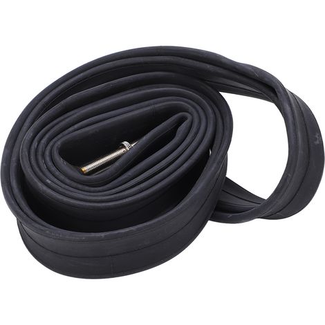 Chambre à air 700x20/28C en caoutchouc butyle avec valve française allongée pour vélo de route et VTT, remplacement valve 48 mm (1/5)
