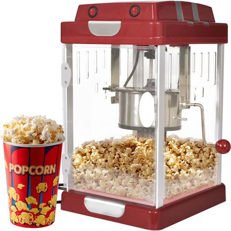 vidaXL Máquina para hacer palomitas de maíz estilo cine 2,5 OZ (1/5)