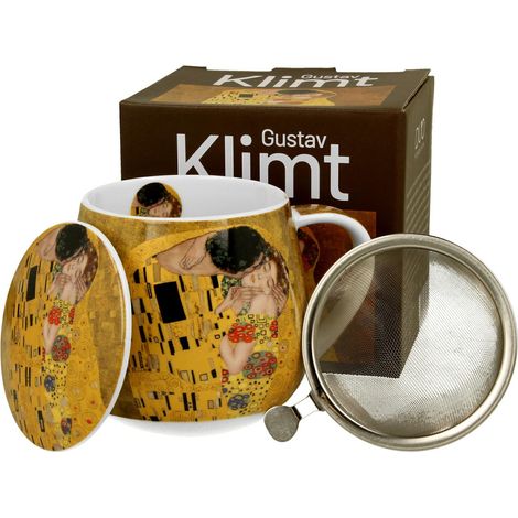Klimt Der Kuss 430 Teekannenbecher