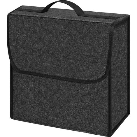 Organisateur de coffre pliable avec couvercle, antidérapant, feutre, différentes tailles