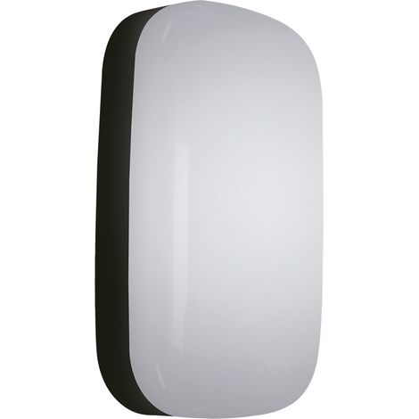 Applique esterna nera rettangolare LED 15W IP65 ABEL Struhm