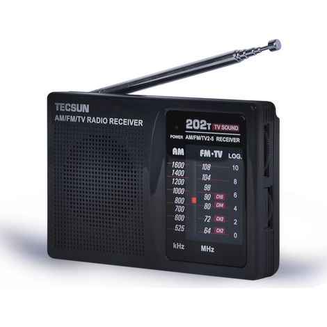 Radio de marque FM MW TV Radio Mini Radio