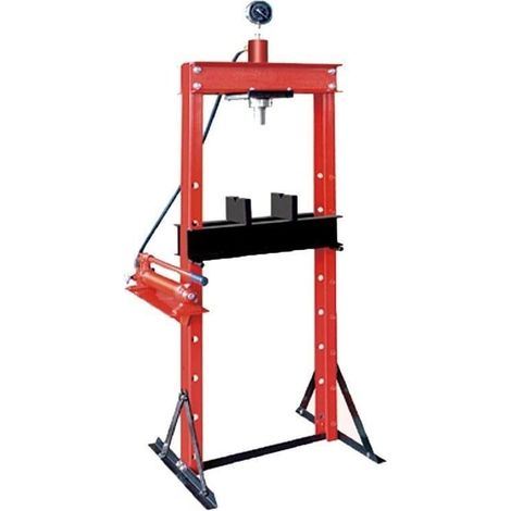 Heavy Duty Hydraulic Shop Press 12T (Pressure Gauge Garage H Frame Workshop)