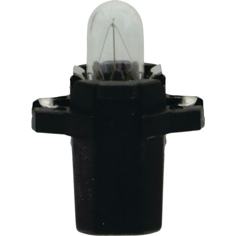 Bombilla con base de plástico 12V/1.2W BAX10s