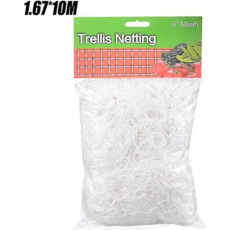 Filiyano – support pour plantes grimpantes – Filet de support pour plantes grimpantes, filet de jardin, treillis pour pois et haricots, clôture pour (1/5)