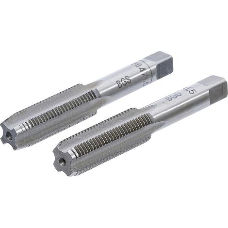 2 Pièces - Taraud - Filière - Filetage Métrique M14 X 1,5 Mm - Acier À Outils Gcr15 - Pour Usinage Métal (1/3)