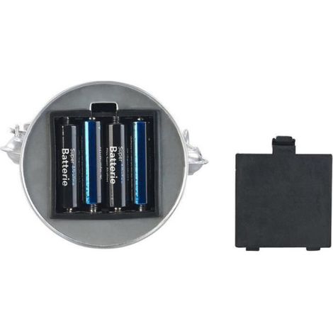 Lampe tempête - - Argent - LED 200lm - 3W - Intensité variable (1/3)