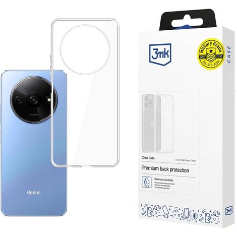 Custodia trasparente 3mk per Redmi A3