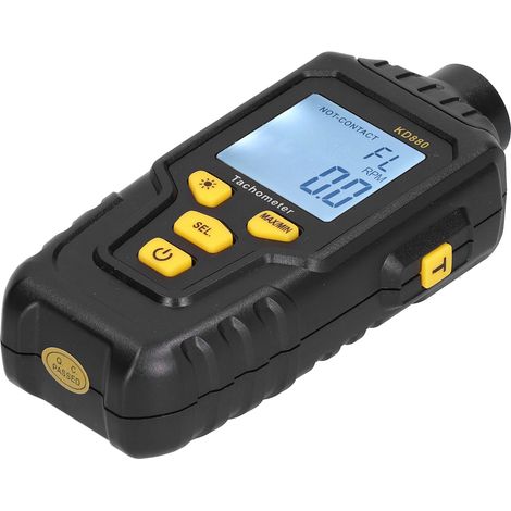 Tachymètre numérique LCD multifonction sans contact KD880 (1/5)