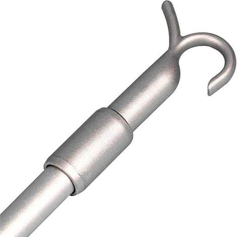 Tige télescopique pour store en alliage d'aluminium de 60 cm (24 pouces) avec longueur réglable (1/5)