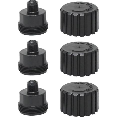 Ensemble de 3 godets de graisse de rechange pour vannes 2133 pièces de rechange en plastique pour vannes à 2 et 3 voies. (1/5)