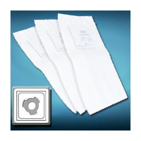 Atepac – Pack de 3 sacs filtres électrostatiques pour aspirateur Cyclovac – 3 crans – Compatible modèles GS311, GX310, GX510, GX710 HEPA, GS2011 - GX7011