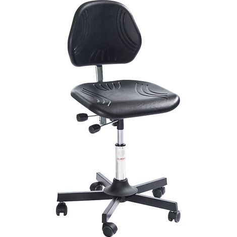 FRANKEL kaiserkraft, Siège d'atelier COMFORT, avec roulettes,
