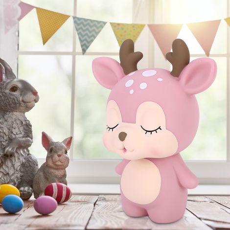 Boîte à argent en forme de cerf mignon, idéale pour décoration intérieure ou cadeau original (1/5)