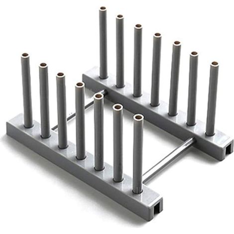 Grey kitchen drainer