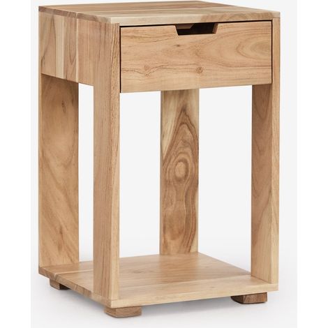 Mesita de noche 35x35 cm en madera Leduc SKLUM       