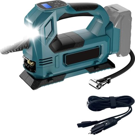 Pompa ad aria elettrica senza fili, doppia alimentazione, gonfiaggio rapido, non richiede batterie, UE (1/2)