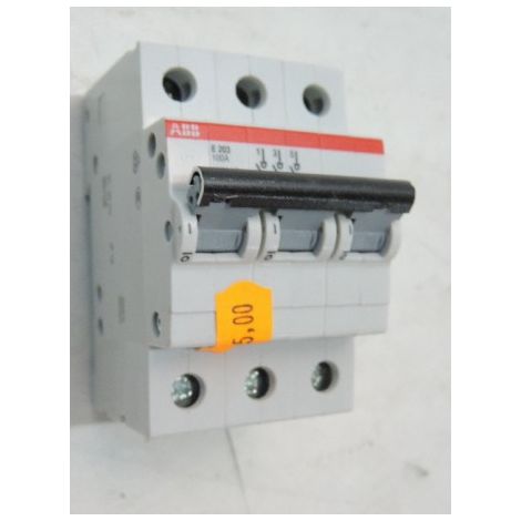 Interrupteur-sectionneur 100A 3P série E203G (2CDE283001R1100) ABB 363121