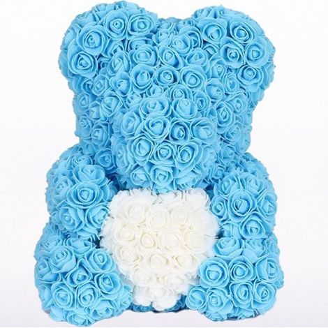 Rose Order Avec Les Fiories De 25cm Clete Avec Bianco Heart