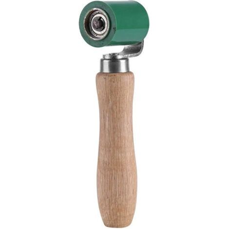 Rouleau de Pression à Main Presseur en Silicone Outil de Soudage Résistant Haute Température 40 mm（Couleur : vert）