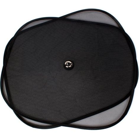 Parasoles laterales de tres capas，de 44 x 36 cm. Protegen el interior del coche del sol. 100 % poliéster de alta calidad (1/2)