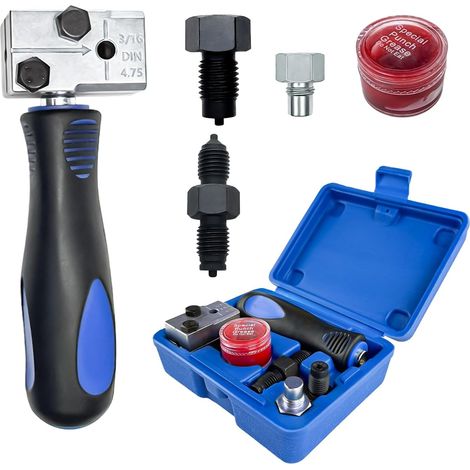 Kit d'outils de réparation de freins automobiles – outil d'évasement pour conduites de freins ou conduites hydrauliques de 4,75 mm. (1/5)