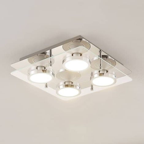 [NEUWERTIG] B-Ware Lindby Gabryl Led Deckenlampe Deckenlampe Deko Deckenlicht Gu10 Vierflammig