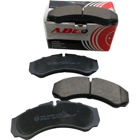 Kit 4 pastiglie freni compatibile per iveco daily ii/iii/iv
