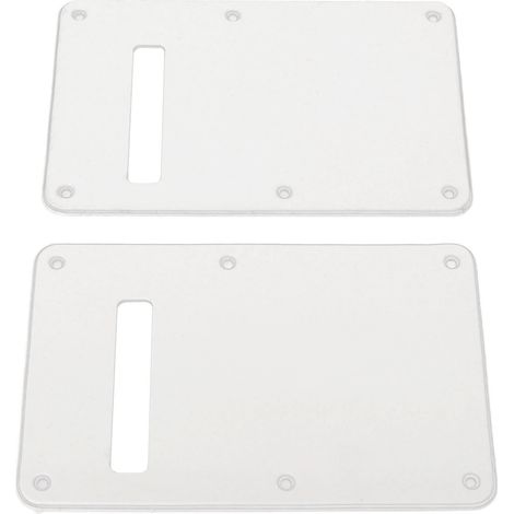 2 Pièces Housse de Guitare Électrique Blanche, Protection et Accessoires pour Instrument de Musique (1/5)