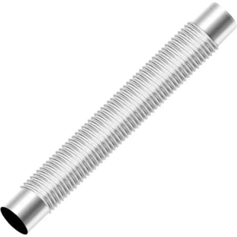 Tuyau d'évacuation pour chauffe-eau à gaz en acier inoxydable, tuyau ondulé, coude à 90 degrés, tubage de cheminée, conduits de cheminée pour poêles à plusieurs conduits, réchauds de cuisine portables (1/5)
