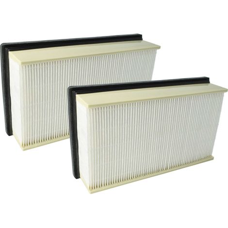 vhbw 2x Flachfaltenfilter kompatibel mit Flex S 36, S 47, VCE 45, VCE 35, VC 35 Nass- und Trockensauger, Staubsauger - Filterelement