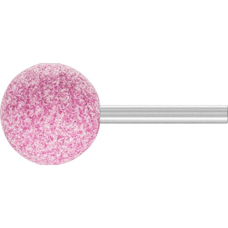 PFERD TOOLS STEEL Schleifstift Kugel Ø 32x32 mm Schaft-Ø 6 mm A46 für Stahl- und Stahlguss 5 Stk (1/4)