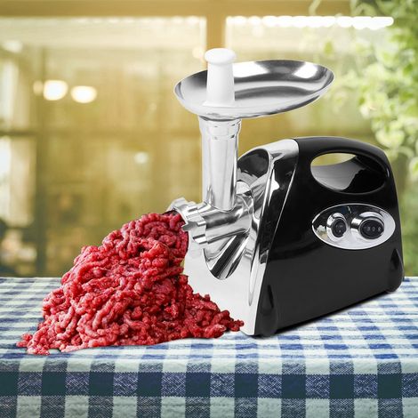 Elektrischer Fleischwolf für den Haushalt, Wurstmaschine, Lebensmittelverarbeitungsgerät, EU-Stecker 220–240 V (1/5)
