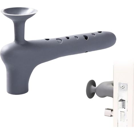 Housses de poignée de porte de sécurité,Protection de poignée de porte anti collision,Manchon de protection en silicone poignée de porte à ventouse