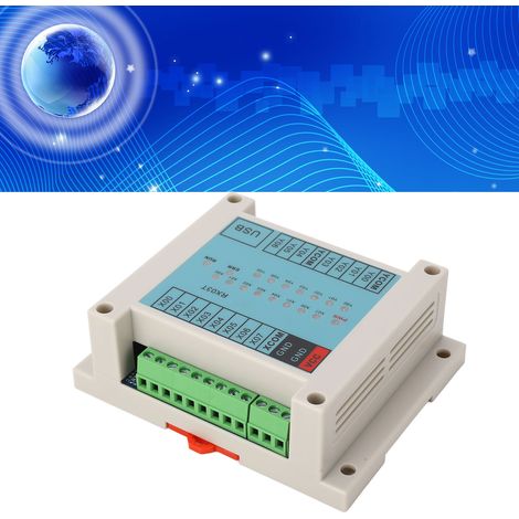RX03T Contrôleur programmable PLC simple pour téléphones portables et tablettes : Commande séquentielle d’électrovannes et de relais temporisés (12 V-24 V) (1/5)