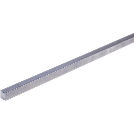 Barre Carrée Clavette acier, l. 16mm H. 16mm, L 330mm ( Prix pour 1 Lot )