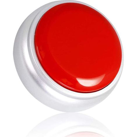 Botón de grabación para 30 segundos de audio con reproducción personalizada. Ideal para perros, niños, juguetes y regalos. Tono de llamada interactivo para padres e hijos en fiestas. (1/5)